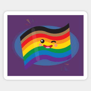 Wave that Banner High! Sticker